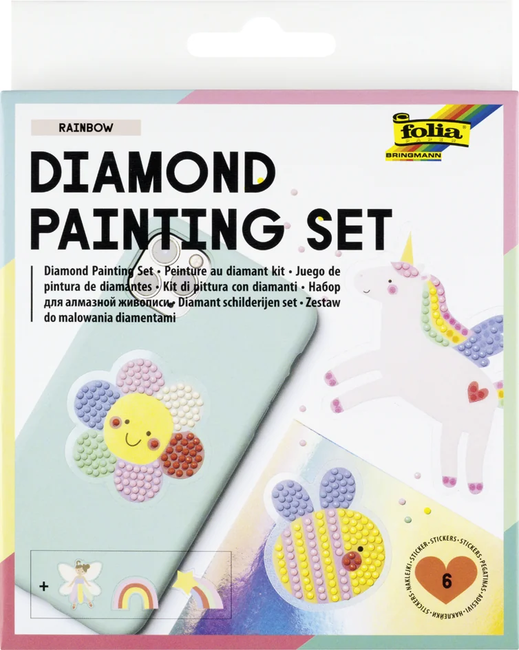 folia Set de diamond painting RAINBOW - OEM 31802