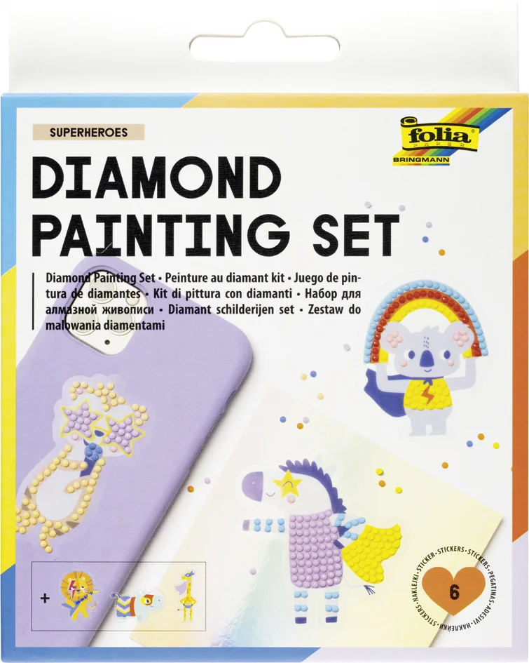 folia Set de diamond painting SUPERHEROES - OEM 31804