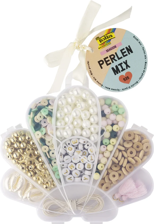 folia Mélange de perles SEASIDE, 535 pièces - OEM 32020