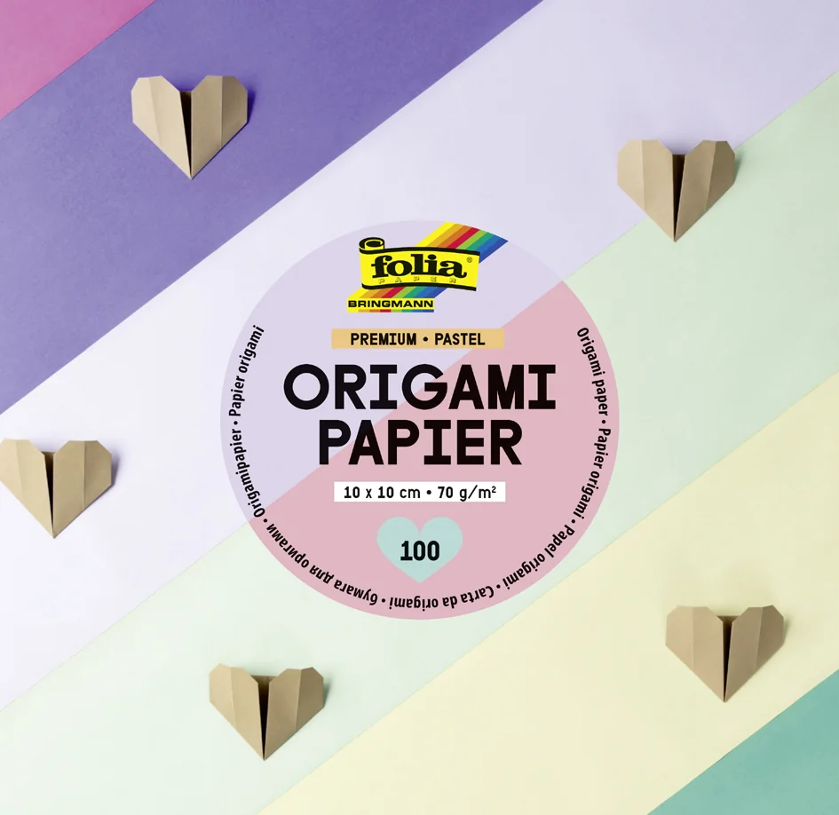 folia Feuille de papier pour origami PREMIUM PASTEL - OEM 89960