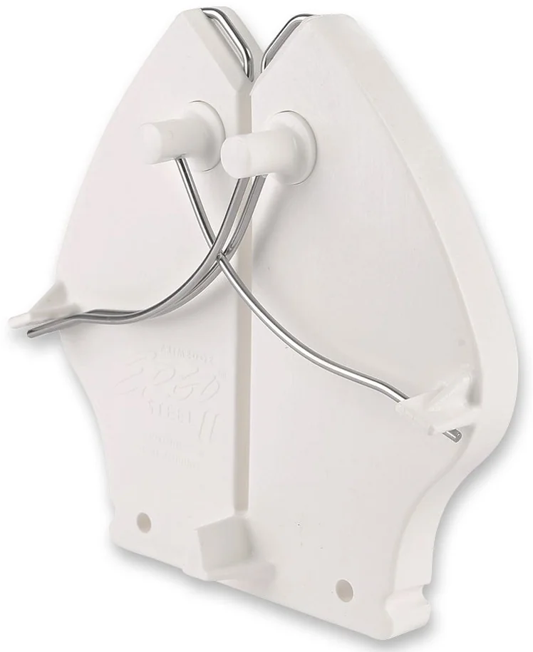 HYGOSTAR Affûteur de couteau ErgoSteel Hes II, blanc/argent - OEM 85481
