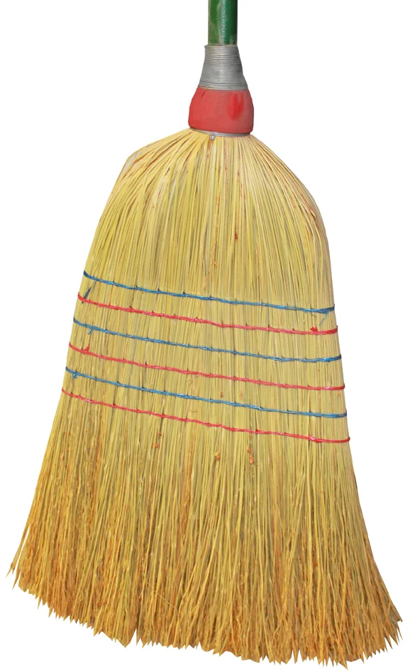 Peggy Perfect Balai paille de riz, manche en bois, 6 fils - OEM 5139