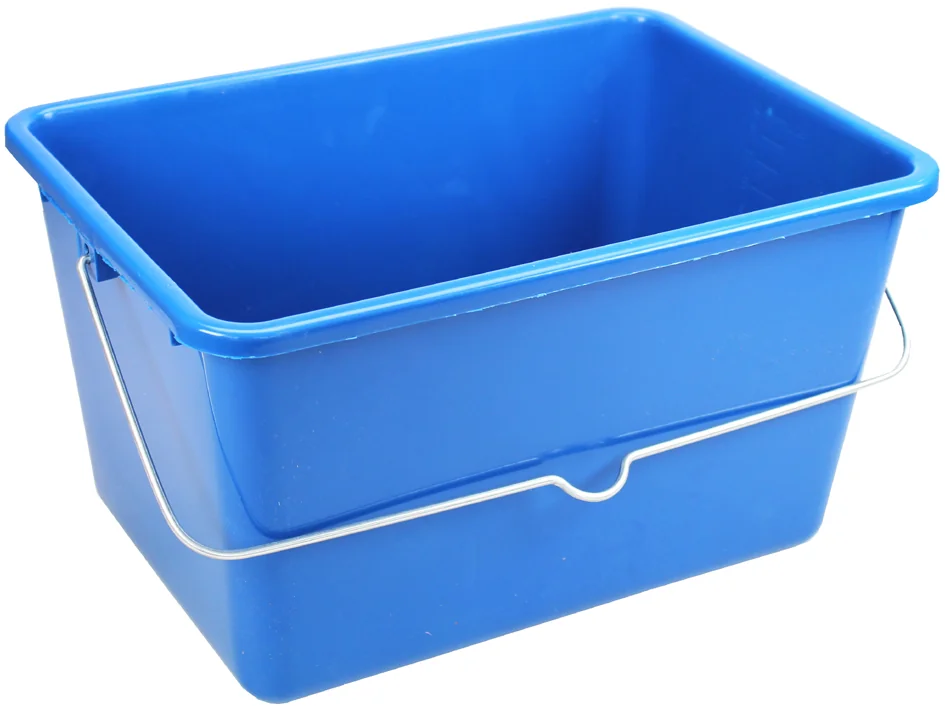 Peggy Perfect Seau avec anse en acier, 12 litres, bleu - OEM 7576