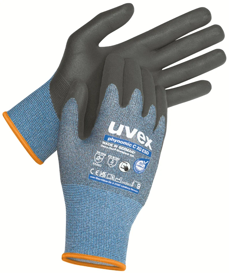 uvex Gant de protection uvex phynomic C XG ESD, taille 11 - lot de 10 - OEM 6004811