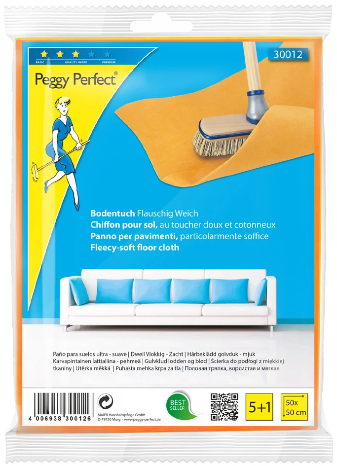 Peggy Perfect Chiffon de sol 'Doux et cotonneux', pack de 6 - OEM 30012