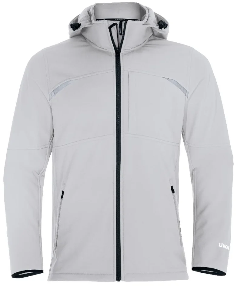 uvex Veste Softshell suXXeed craft, S, blanc - OEM 8882509