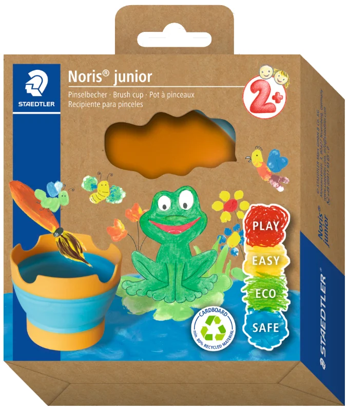 STAEDTLER Gobelet Noris junior, turquoise/jaune soleil - OEM 8767 40 BK