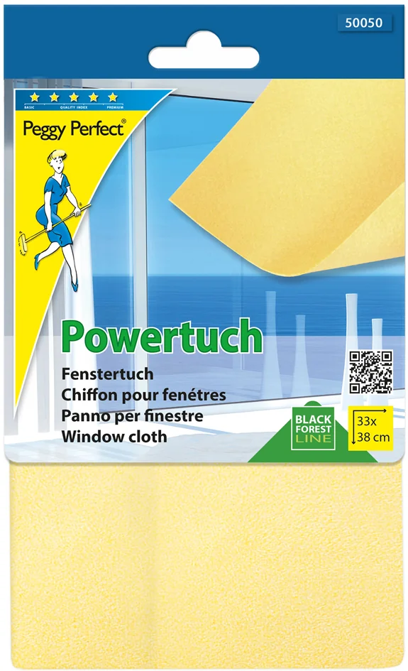 Peggy Perfect Chiffon pour fenêtre 'Powertuch', jaune - OEM 50050