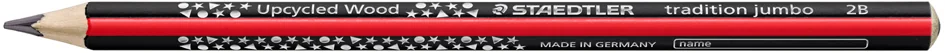 STAEDTLER Crayon d'apprentissage tradition jumbo, HB - OEM 1285-2