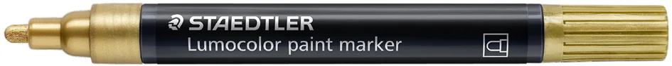 STAEDTLER Marqueur acrylique paint marker Lumocolor, or - OEM 349-11