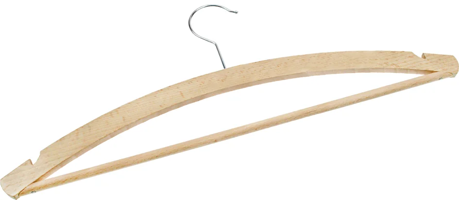 Peggy Perfect Cintre en bois avec barre et encoches - OEM 90150