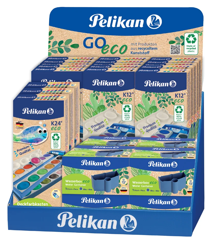 Pelikan Présentoir scolaire: peinture et accessoires eco - OEM 300007949