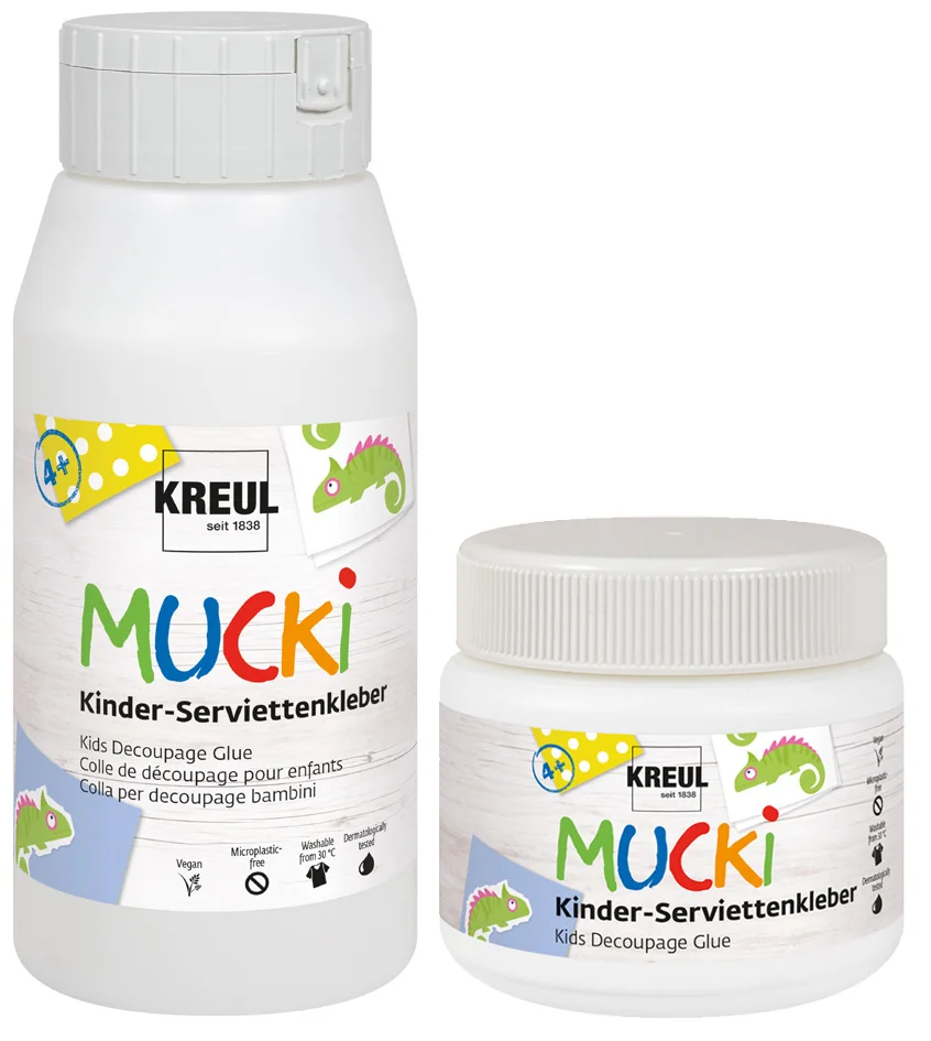 KREUL Colle pour serviettes pour enfants 'MUCKI', 150 ml - OEM 24391