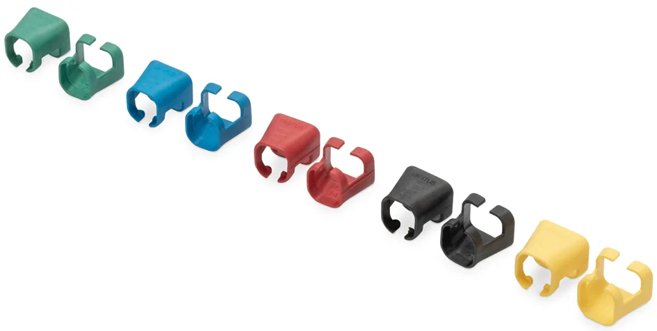 DIGITUS Clip de couleur pour câble patch, bleu - OEM A-CC-B – Image 6