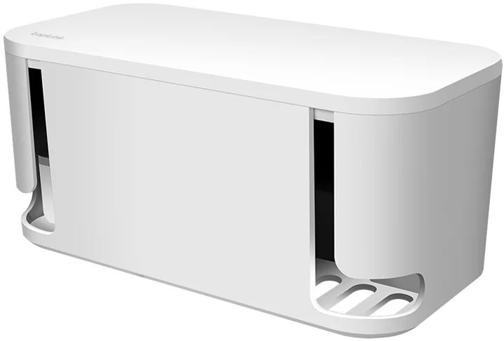 LogiLink Boîtier de câbles avec multiprise, 5 prises, blanc - OEM LPS281U
