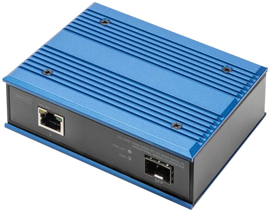DIGITUS Convertisseur média industriel Gigabit Ethernet - OEM DN-652103-1