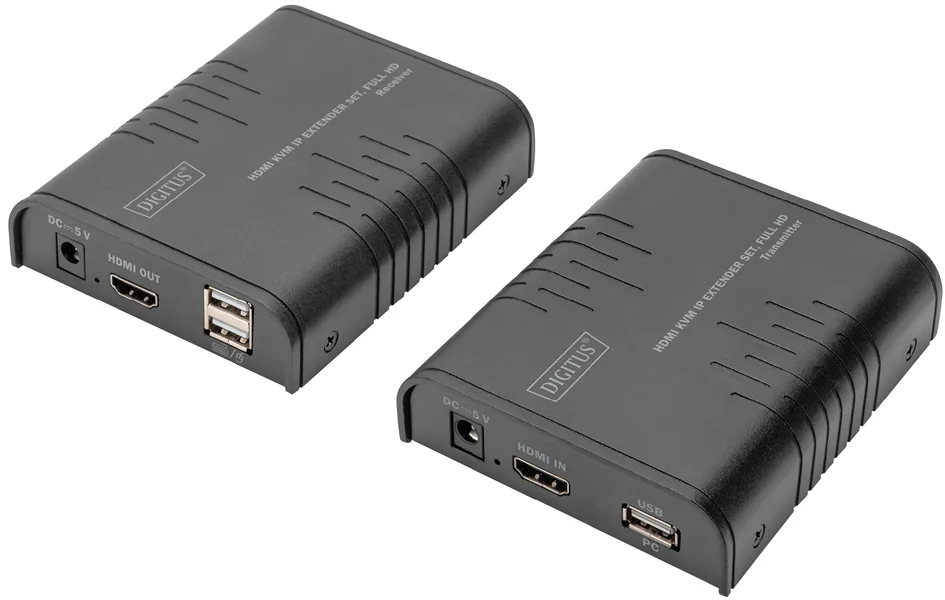 DIGITUS Kit extenseur HDMI KVM IP, Full HD, 120 m - OEM DS-55529