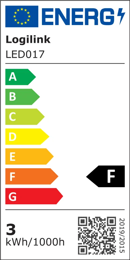 LogiLink Lampe de bureau à LED, à poser, blanc - OEM LED017