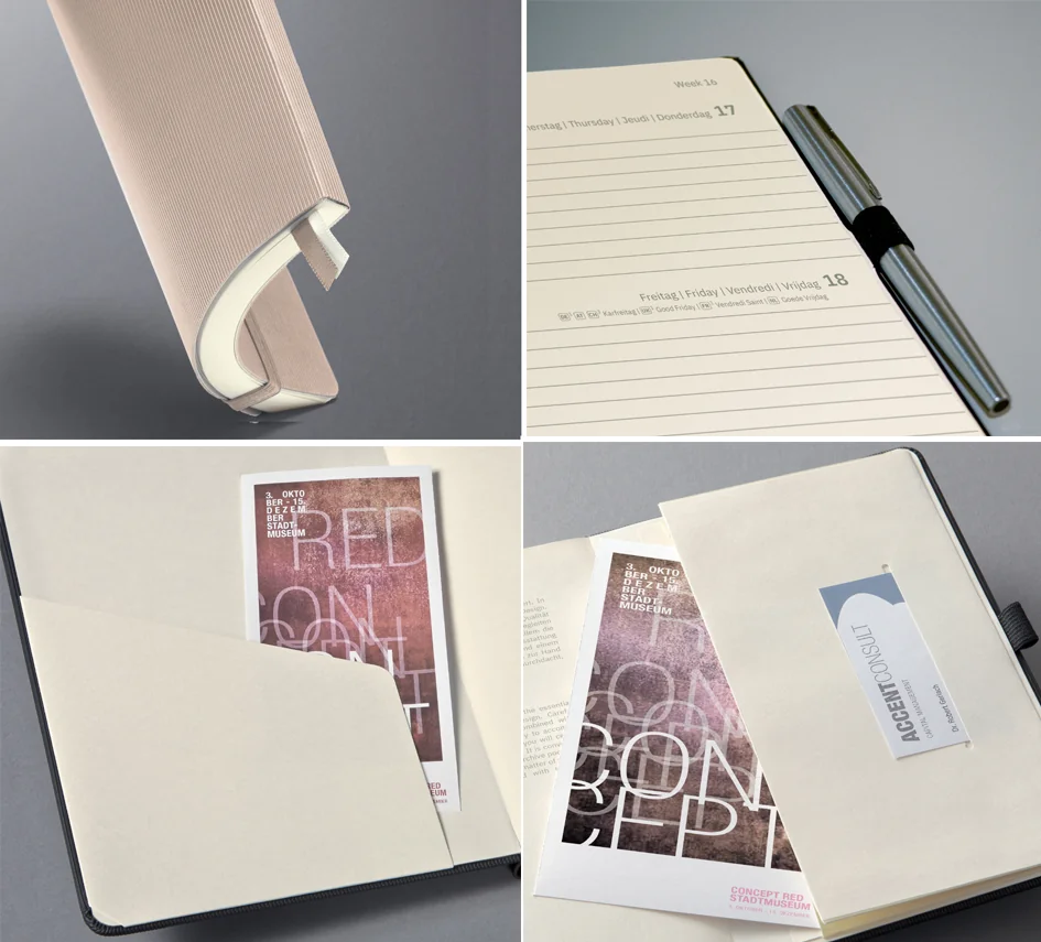 sigel Agenda planning Conceptum 2026, env. A5, gris - OEM C2636