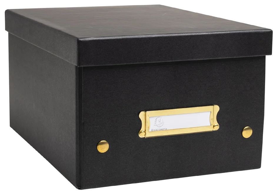 EXACOMPTA Boîte de rangement Neo Deco, A5+, bleu - OEM 62252E