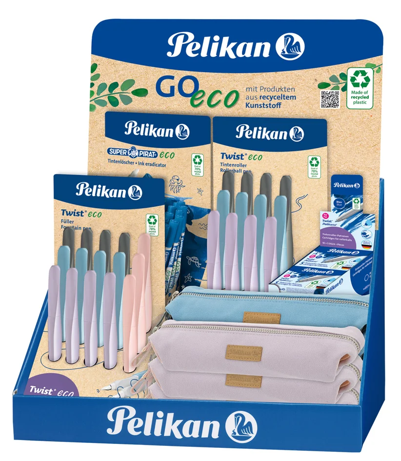 Pelikan Présentoir scolaire: eco accessoires d'écriture - OEM 300007953