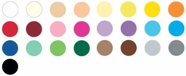 folia Papier de couleur, (L)500x(H)700mm, 130 g/m2, assorti - OEM 67/25 09