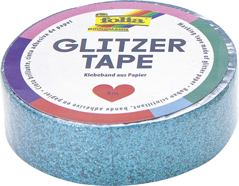 folia Ruban adhésif décoratif Glitzer-Tape, or - OEM 28104