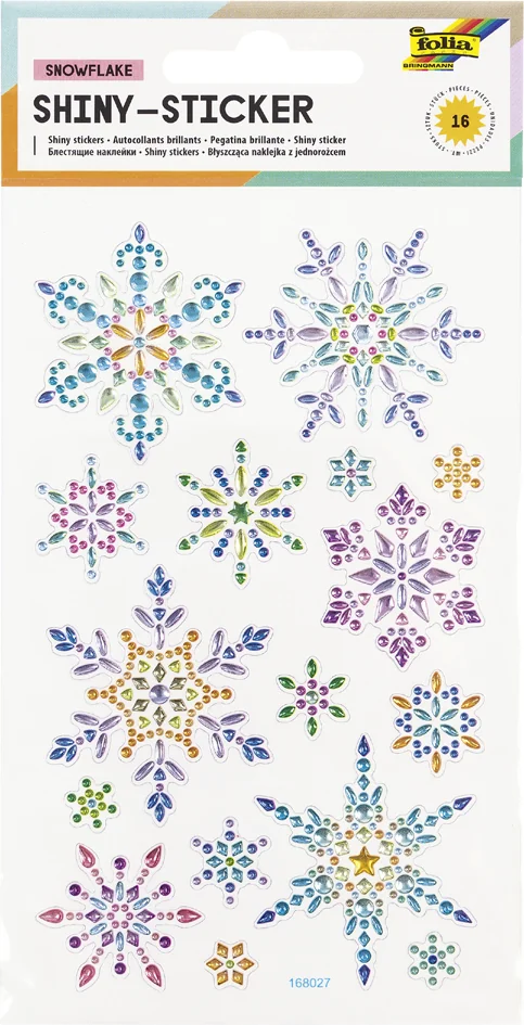folia Sticker brillant SNOWFLAKE - OEM 18306