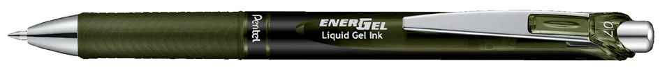 Pentel Stylo roller encre gel Energel BL77, olive black - OEM BL77A2-KA