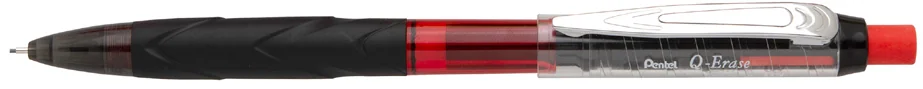 Pentel Porte-mines Q-Erase, 0,7 mm, noir/rouge - OEM QE427-A
