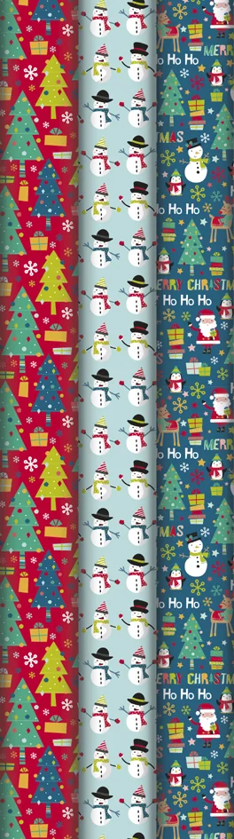 Clairefontaine Papier cadeau de Noël 'Alliance enfants' - lot de 60 - OEM 211933C