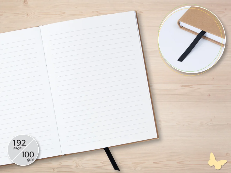 sigel Carnet de notes Jolie Pure 'Happiness', A5, ligné - OEM JN805