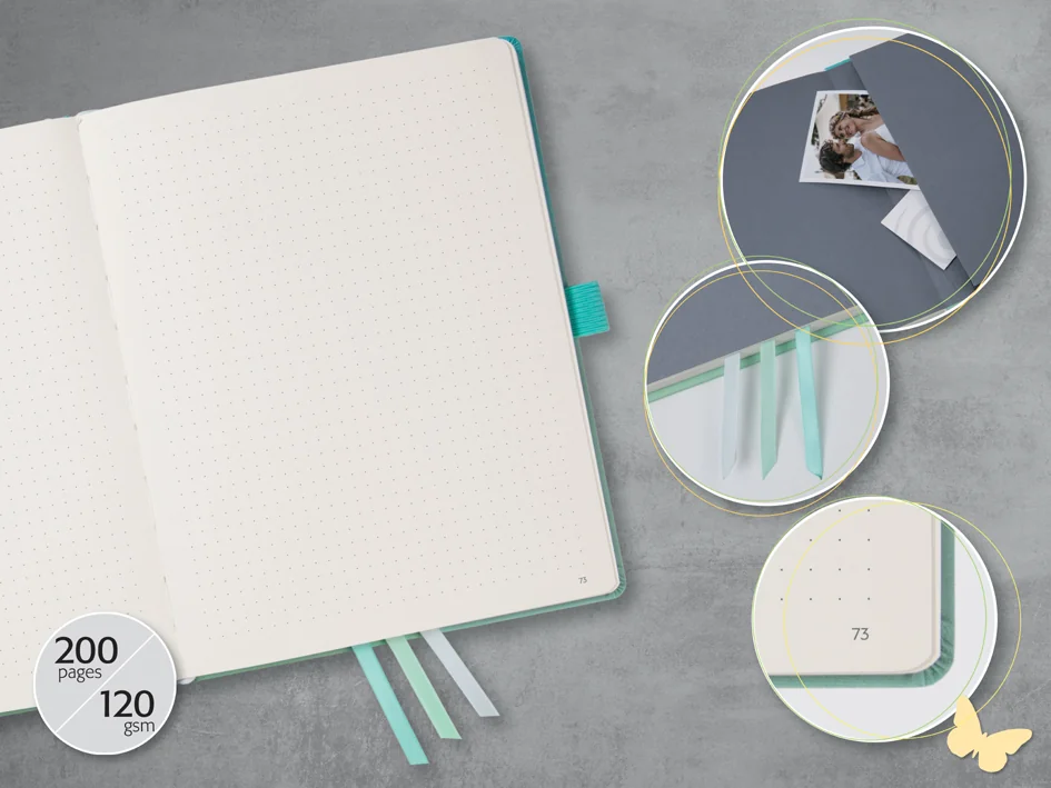 sigel Carnet BuJo Jolie 'Gradient Icecream', A5+ - OEM JB101