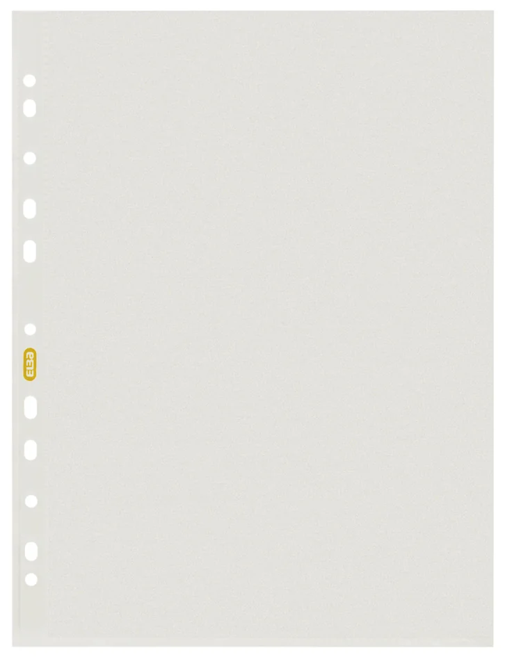 ELBA Pochette perforée Recycling, A4, 0,08 mm, translucid - OEM 400186702