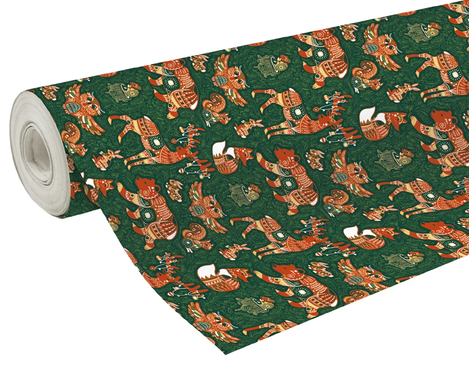 Clairefontaine Papier cadeau de Noël 'Forest' - OEM 202111C