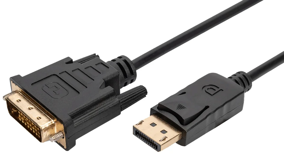 DIGITUS Câble adaptateur, DP - DVI-D 24+1, 2,0 m - OEM AK-340306-020-S