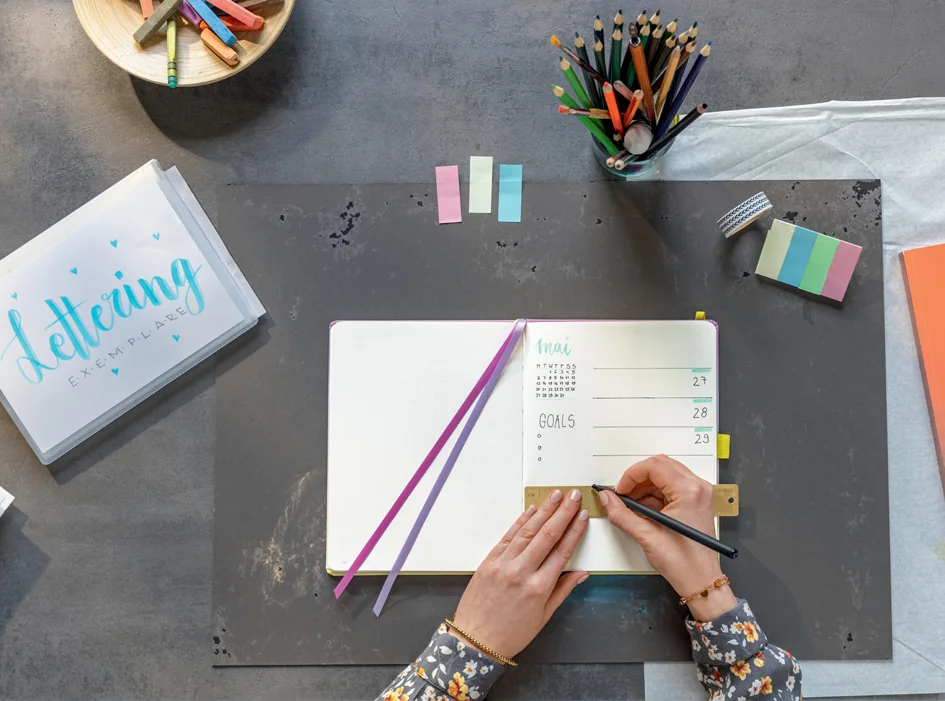 sigel Carnet de notes BuJo Jolie, A5+, présentoir - OEM SF530