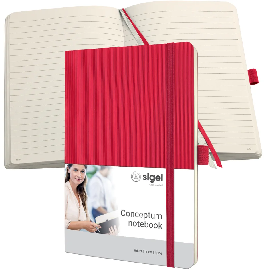 sigel Carnet de notes Conceptum, A5, pointillé, noir - OEM CO309 – Image 3