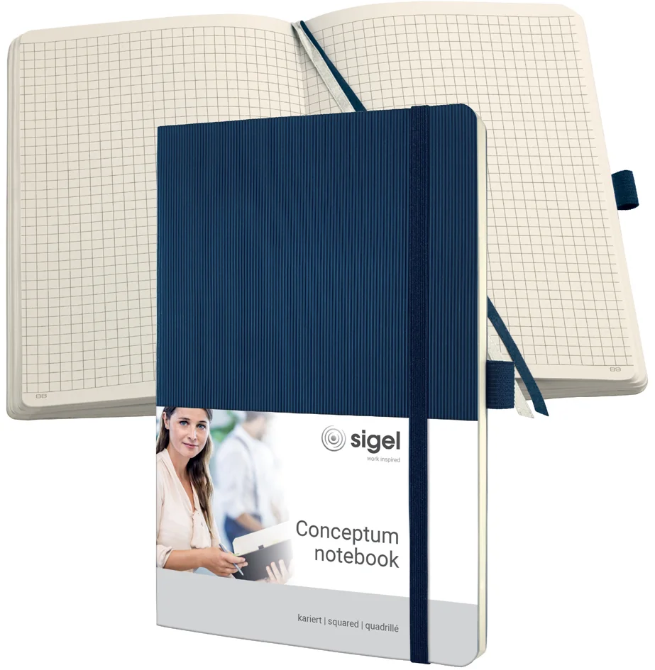 sigel Carnet de notes Conceptum, A5, pointillé, noir - OEM CO309 – Image 4