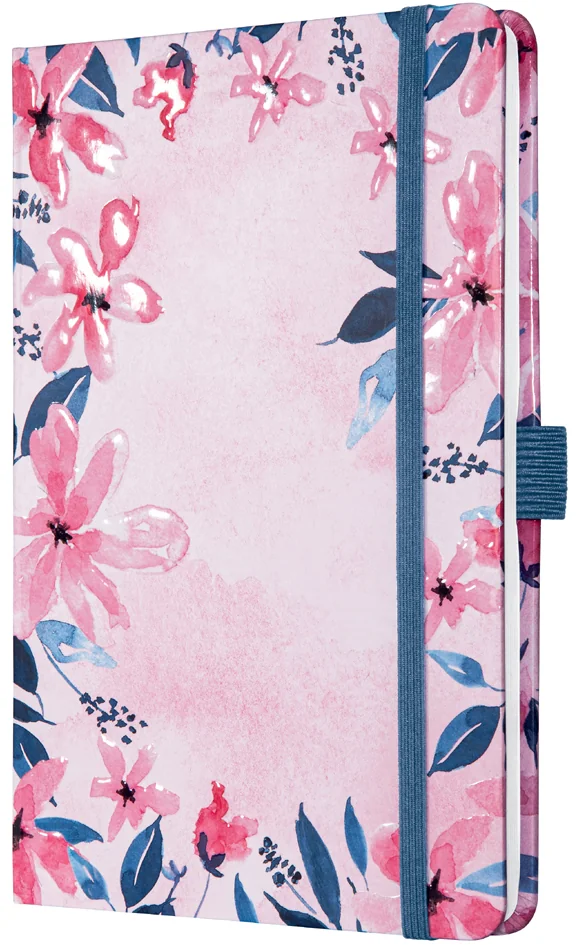 sigel Carnet Jolie Beauty 'Loose Floral Pink', A5 - OEM JN337