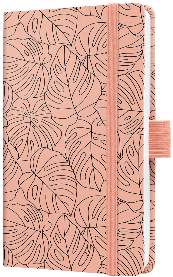 sigel Agenda de poche Jolie Beauty 2026 'Rose Monstera', A6 - OEM J6352