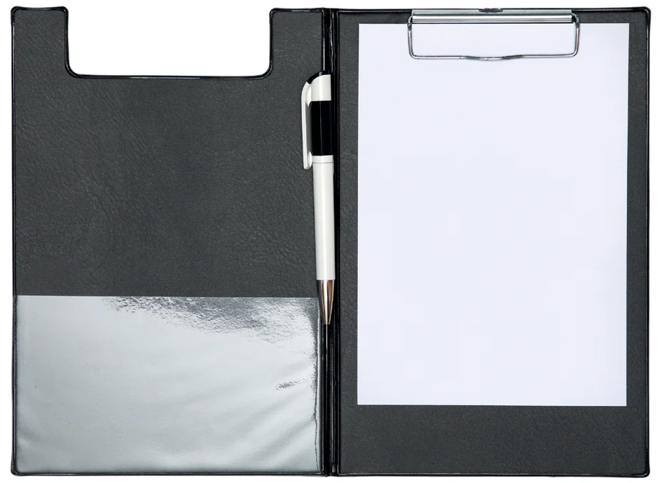 MAUL Porte-bloc à pince plastifié, A5, noir - OEM 2339390