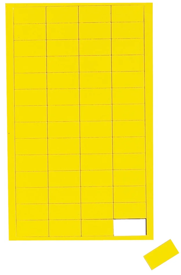 MAUL Symbole magnétique rectangle, 20 x 10 mm, vert - OEM 6531455