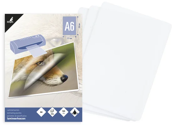 kangaro Pochette de plastification, A3, 250 microns - OEM K-16012