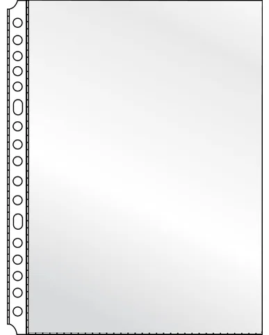 kangaro Pochette perforée, A5, PP, 0,08 mm, grainé - OEM K-15025