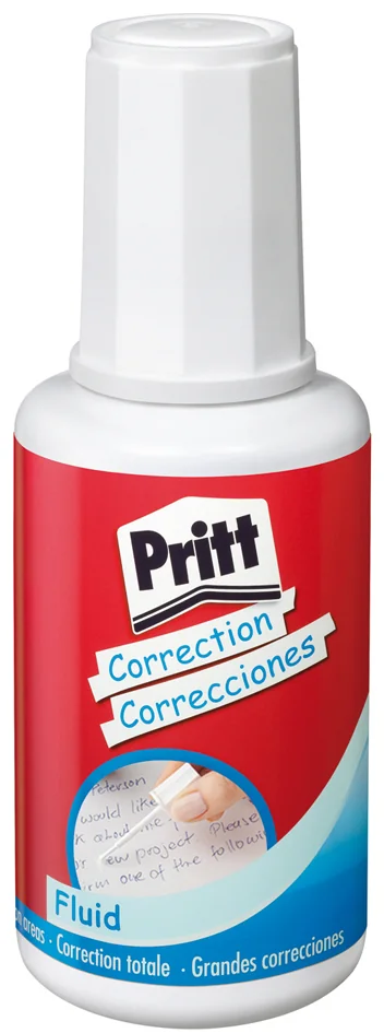 Pritt Liquide de correction 'Correction Fluid', 20 ml, blanc - OEM PB26B