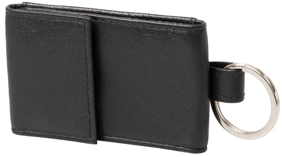 Alassio Mini porte-monnaie avec ornement métallique, noir - OEM 42133