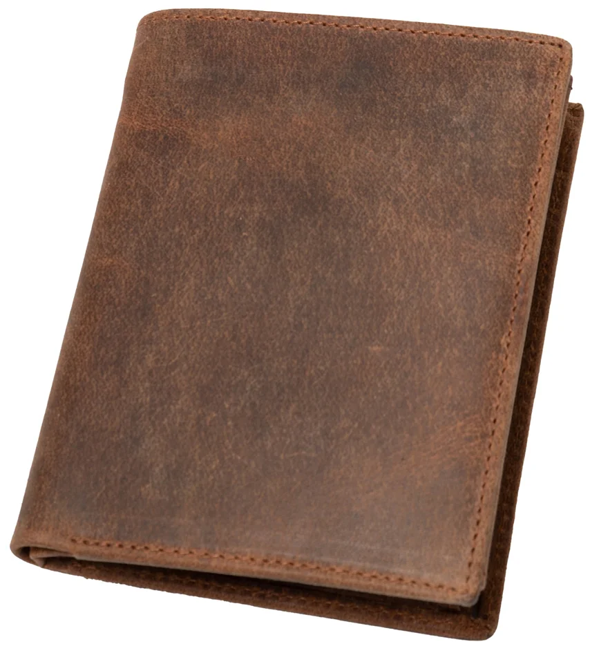 Alassio Portefeuille, format portrait, en cuir, marron - OEM 42240