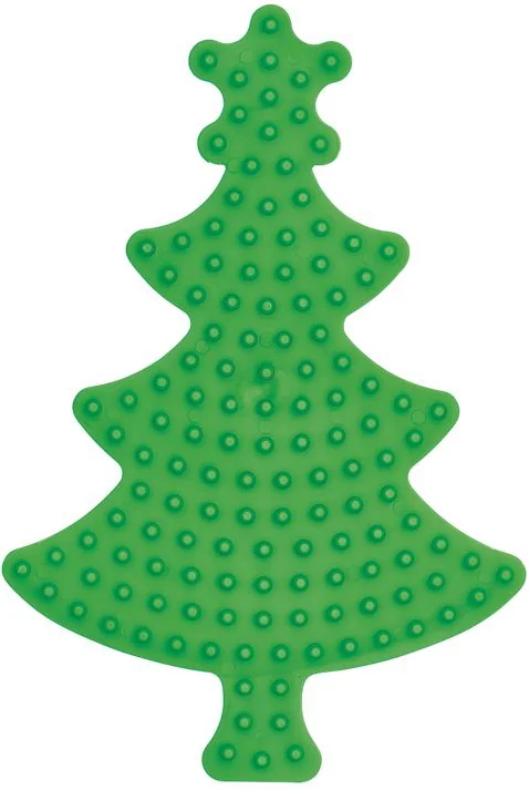 Hama Bügelperlen Hama Plaque pour perles midi 'Sapin de Noël', petit, vert - OEM 331-42