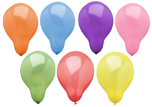 PAPSTAR Ballon de baudruche, diamètre: 290 mm, assorti - OEM 84211